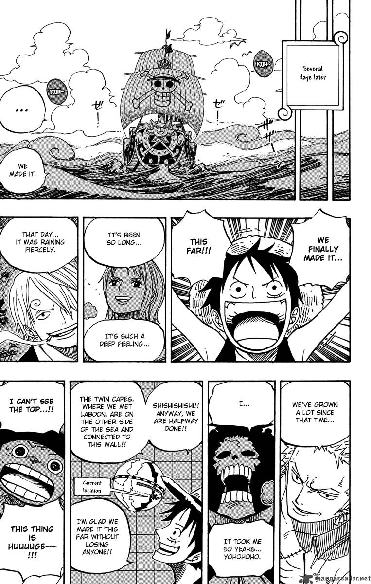 One Piece Chapter 490 — page 9