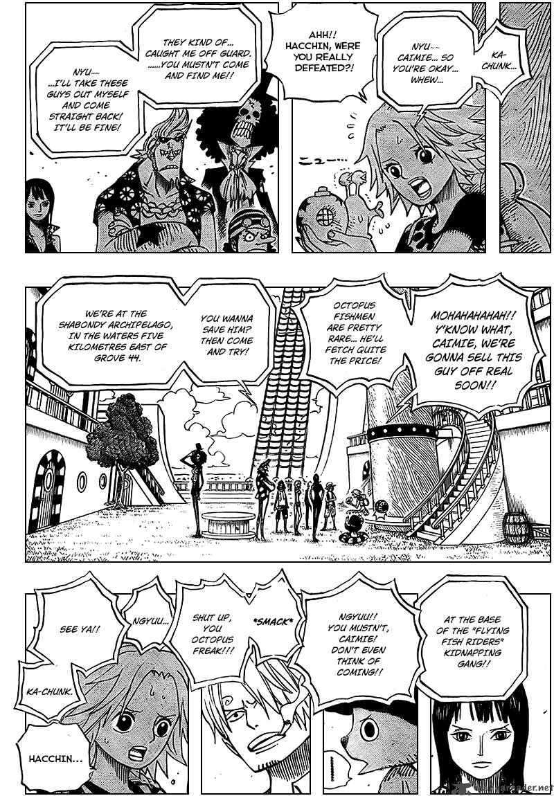 One Piece Chapter 491 — page 8