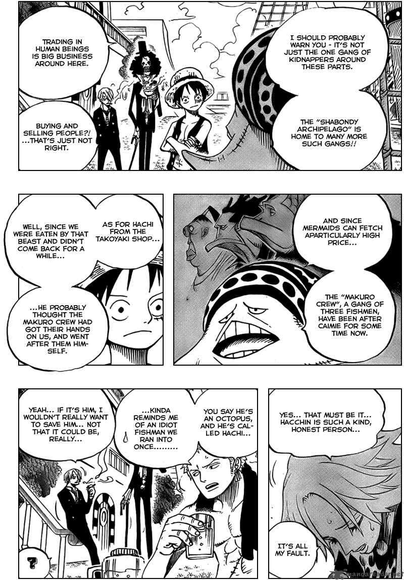 One Piece Chapter 491 — page 14