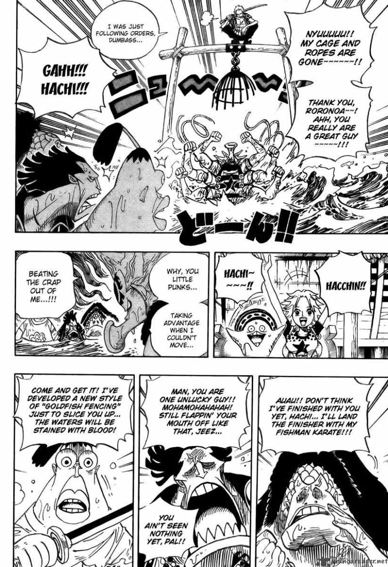 One Piece Chapter 493 — page 8