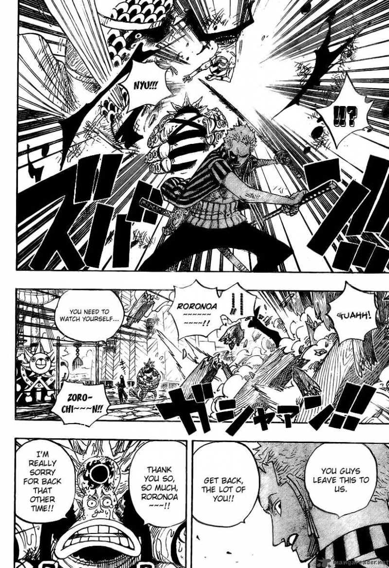 One Piece Chapter 493 — page 10