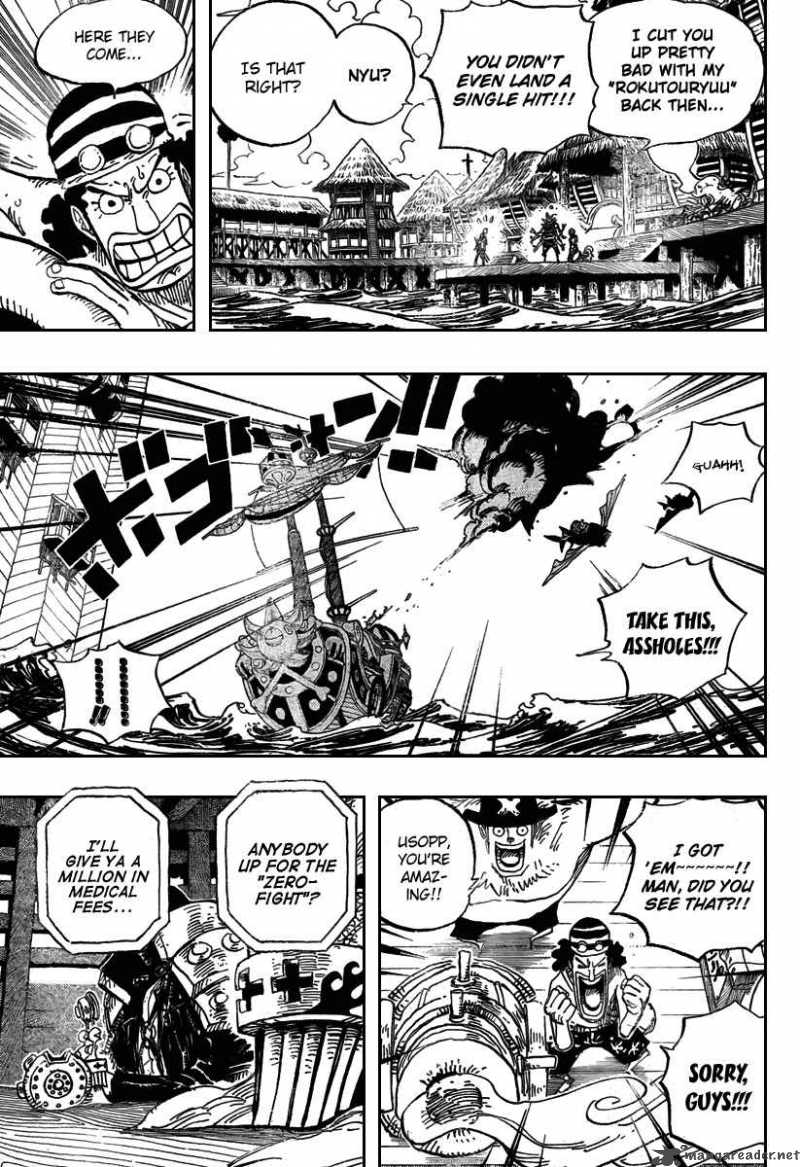One Piece Chapter 493 — page 11