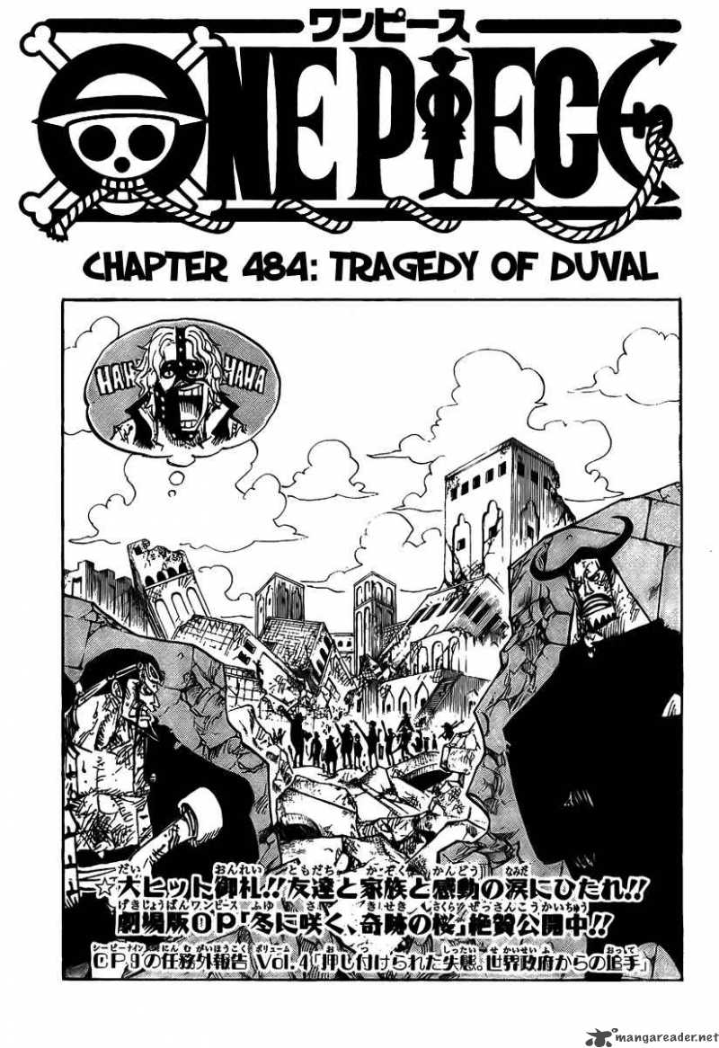 One Piece Chapter 494 — page 2