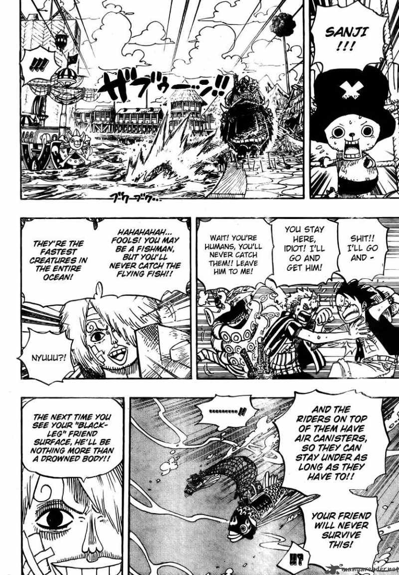 One Piece Chapter 495 — page 6