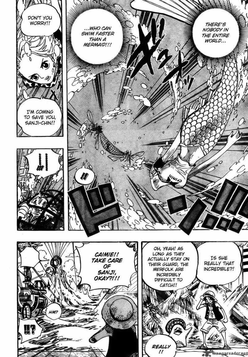 One Piece Chapter 495 — page 8