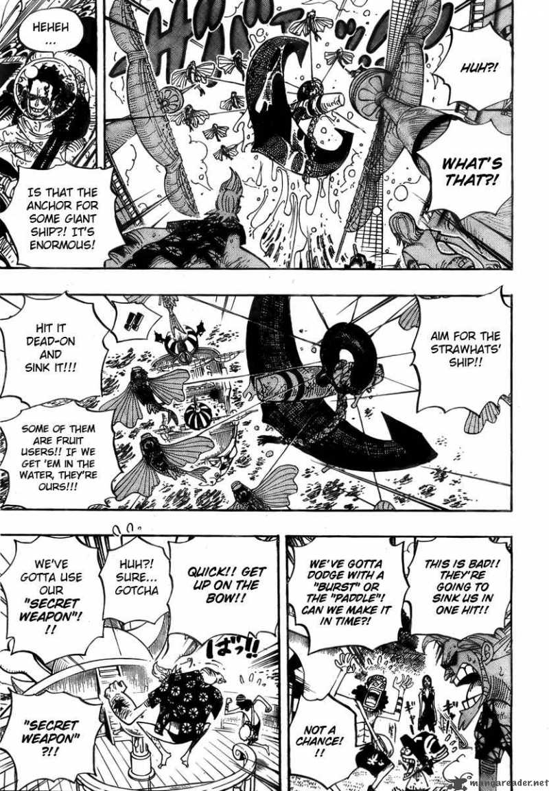 One Piece Chapter 495 — page 9