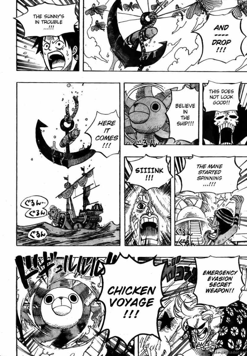 One Piece Chapter 495 — page 10