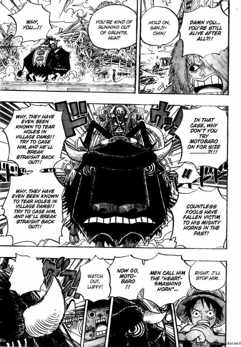 One Piece Chapter 495 — page 15