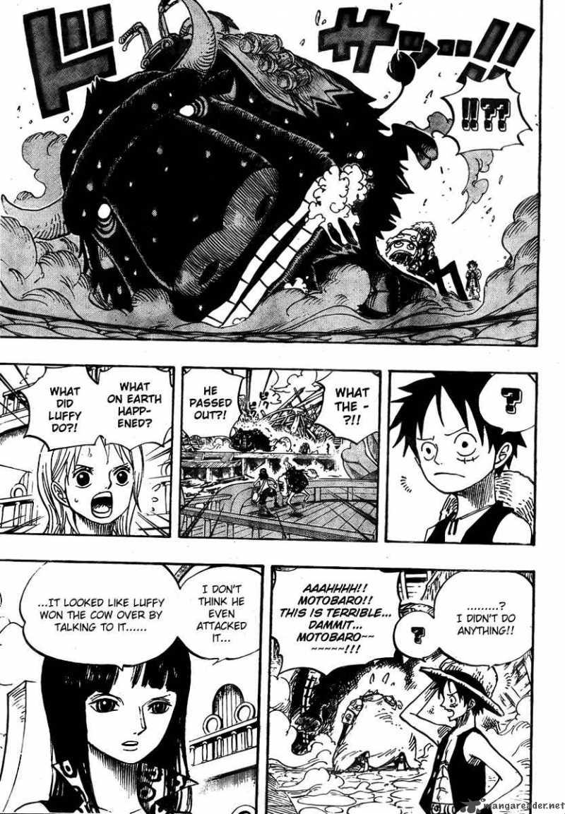 One Piece Chapter 495 — page 17