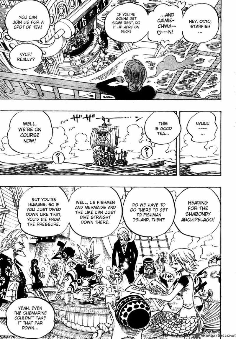 One Piece Chapter 496 — page 9