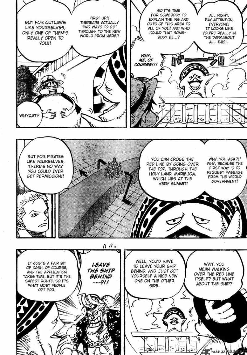 One Piece Chapter 496 — page 10