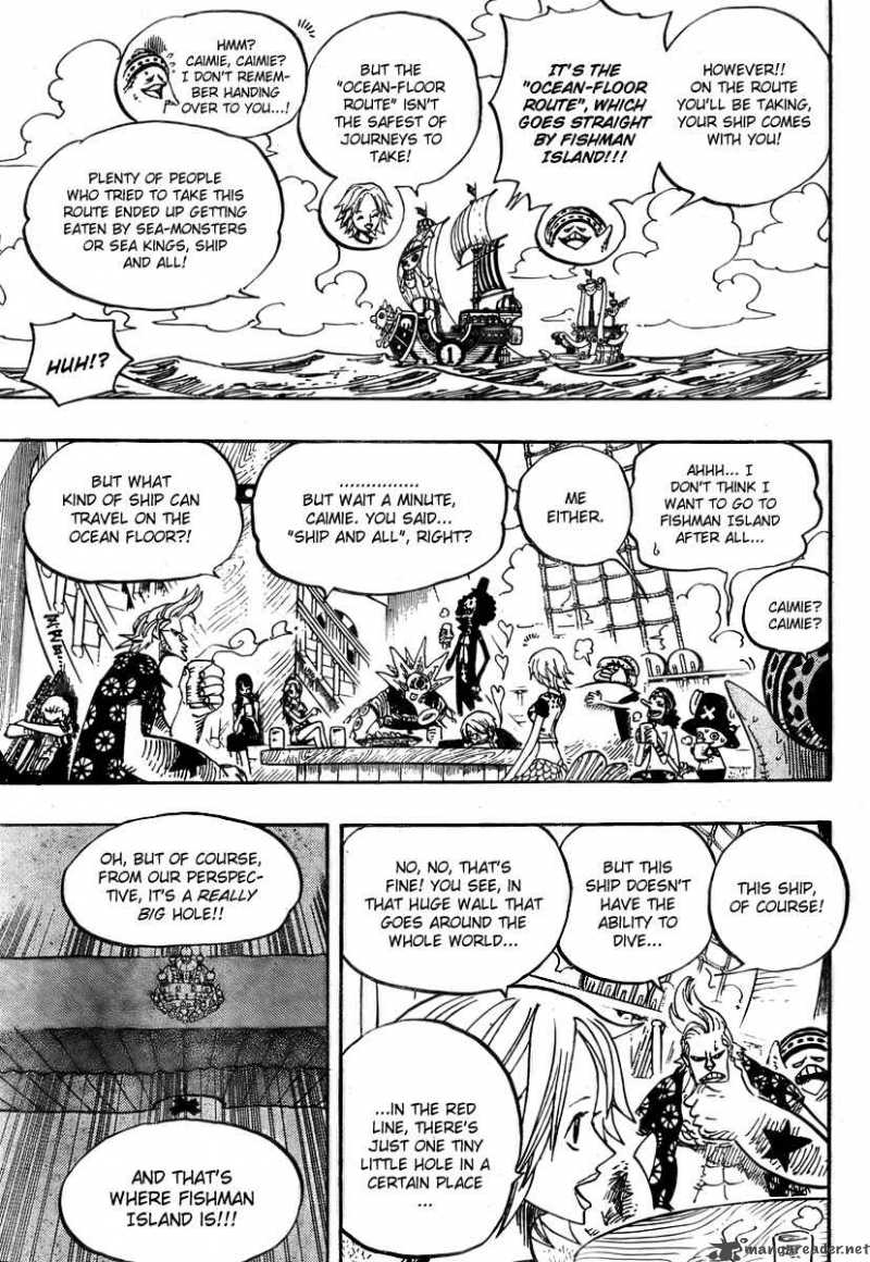 One Piece Chapter 496 — page 11
