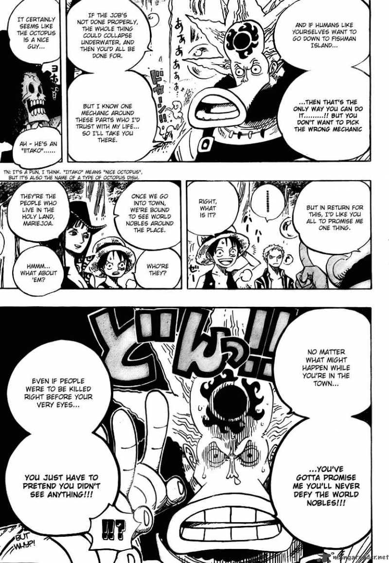 One Piece Chapter 496 — page 18