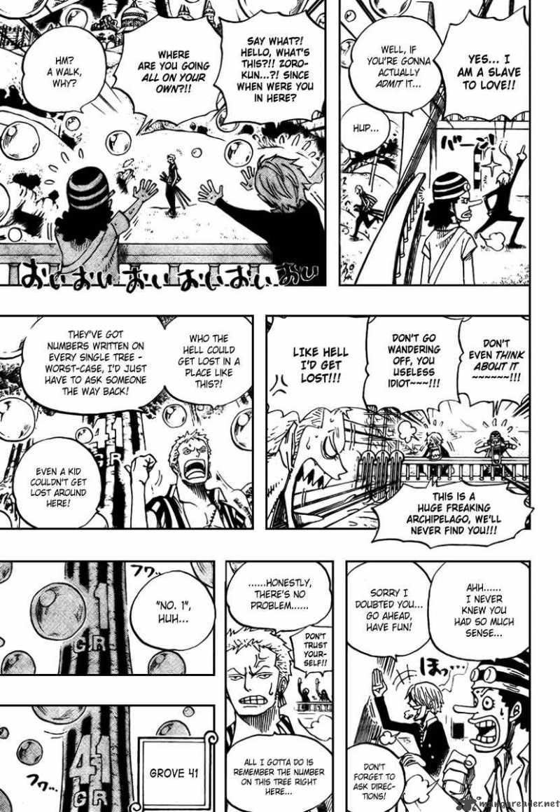 One Piece Chapter 497 — page 3