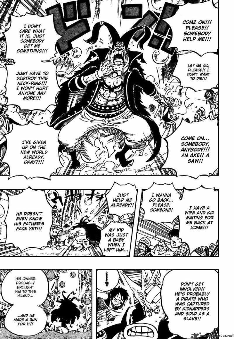 One Piece Chapter 497 — page 13