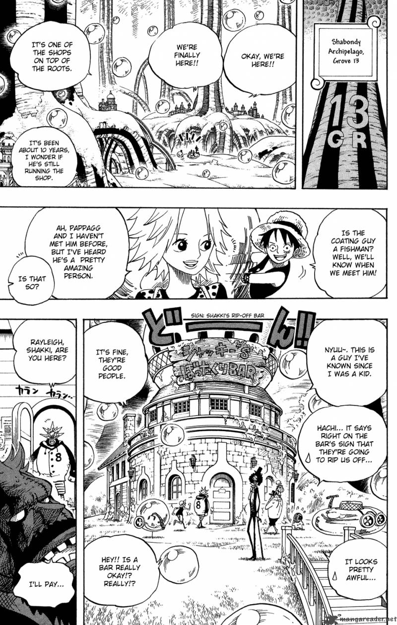One Piece Chapter 498 — page 5