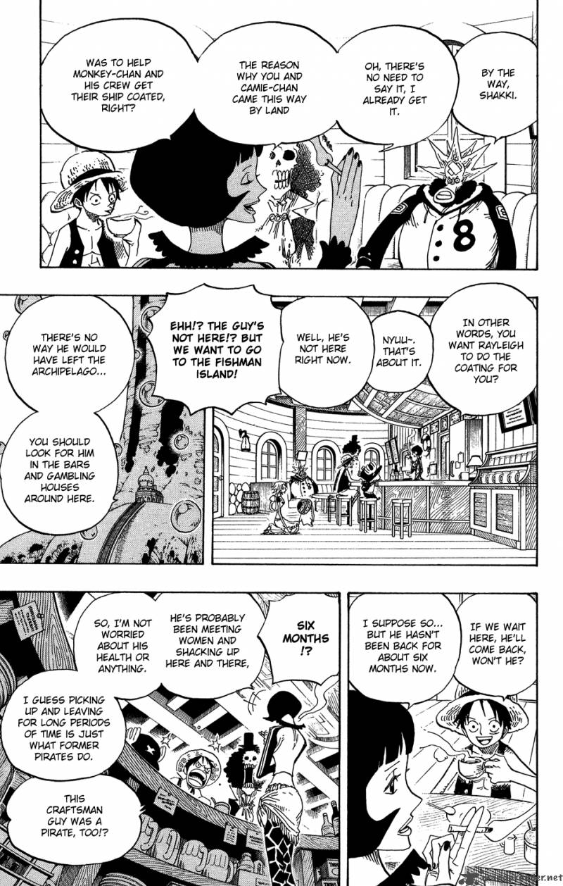 One Piece Chapter 498 — page 9
