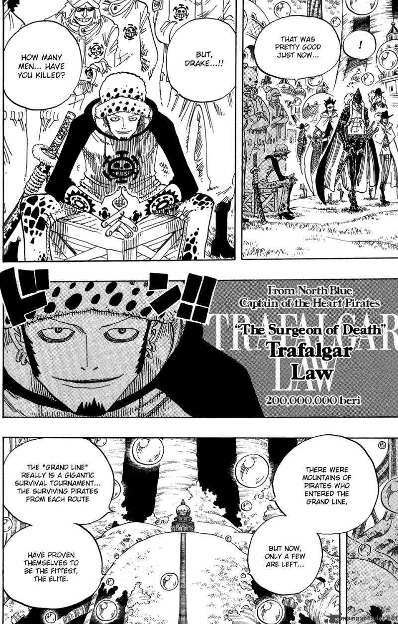One Piece Chapter 498 — page 18