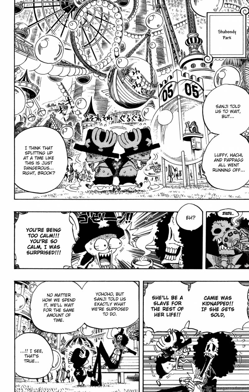 One Piece Chapter 500 — page 4