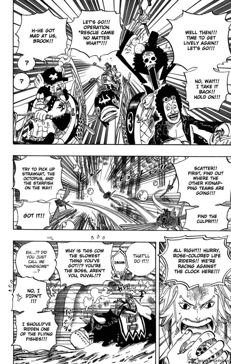 One Piece Chapter 500 — page 6