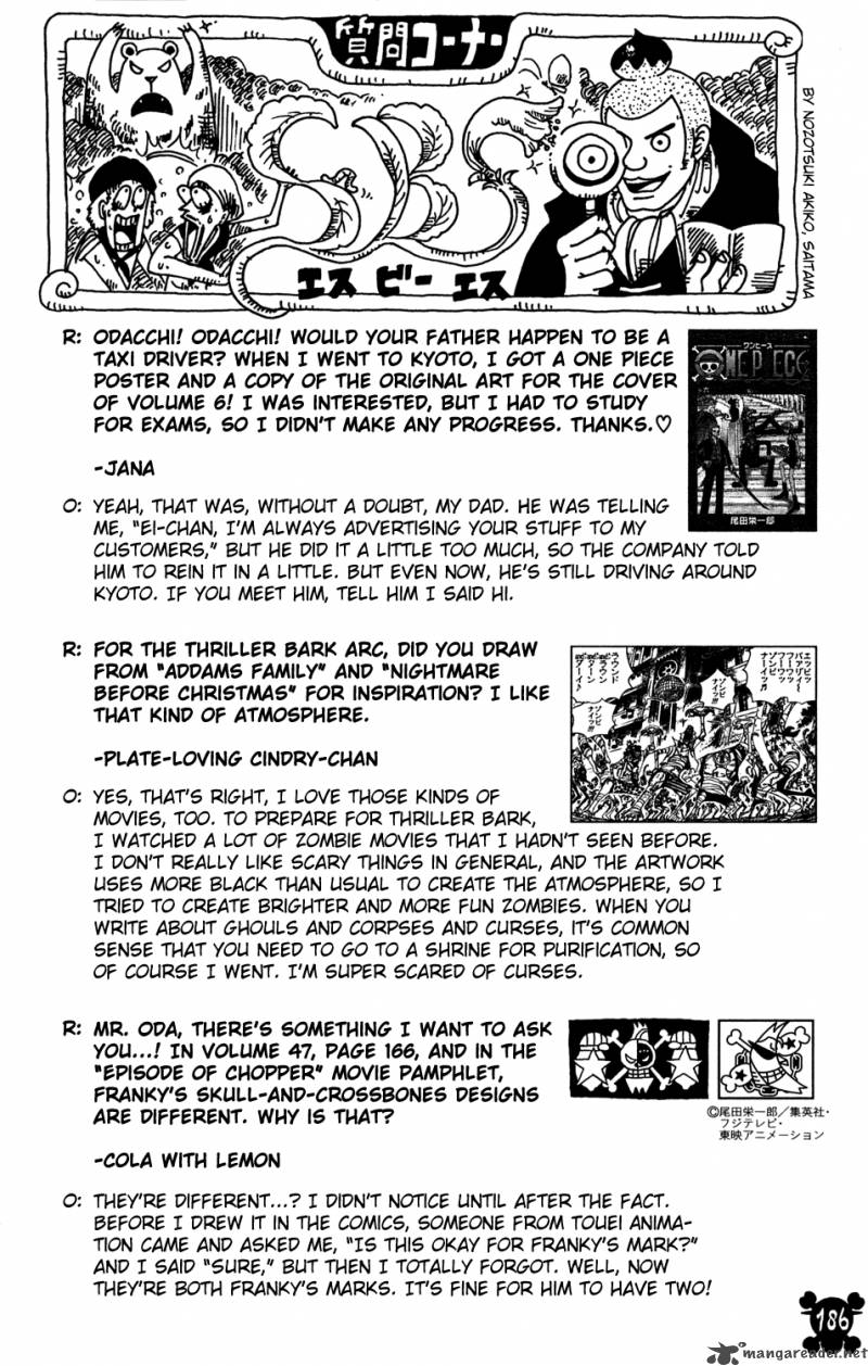 One Piece Chapter 500 — page 20