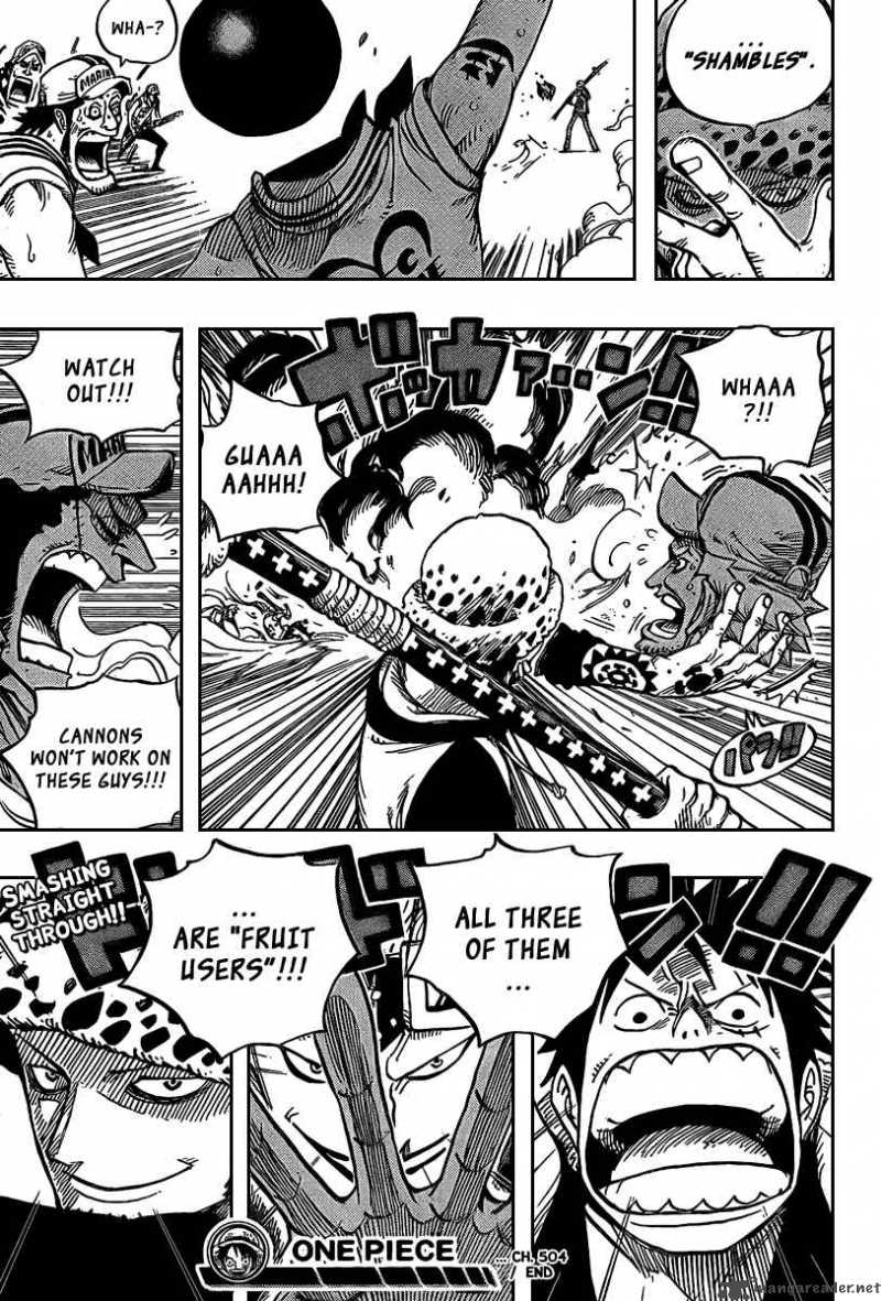 One Piece Chapter 504 — page 19