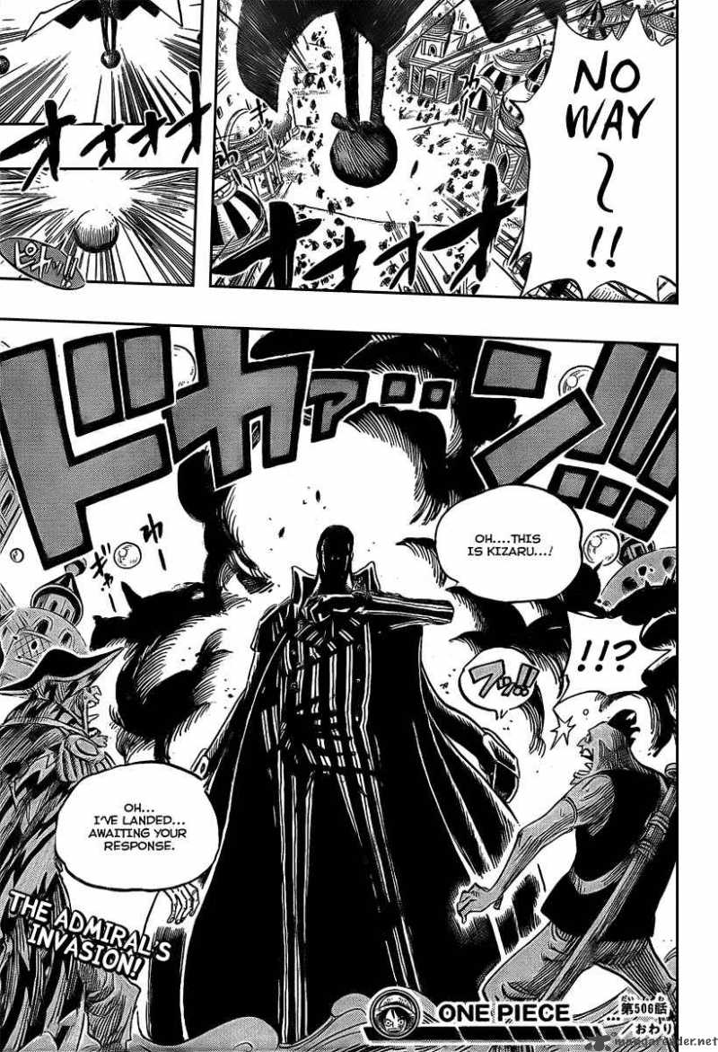 One Piece Chapter 506 — page 19