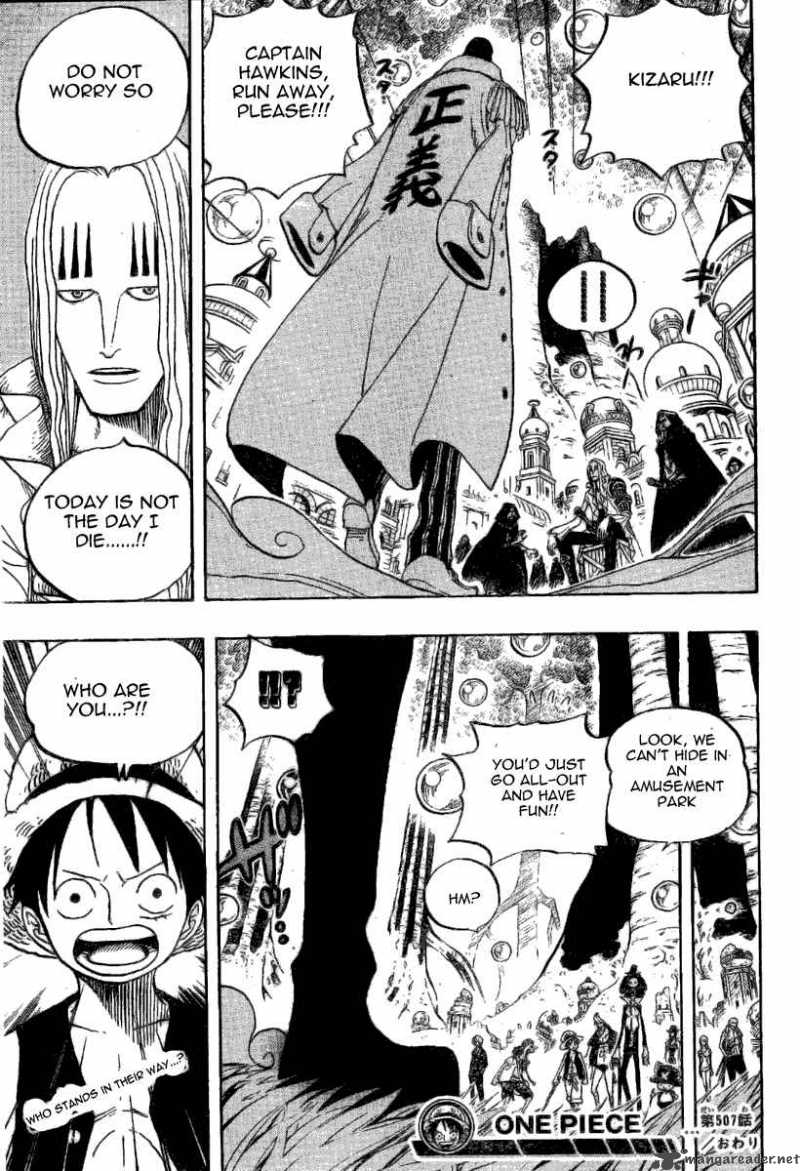 One Piece Chapter 507 — page 19