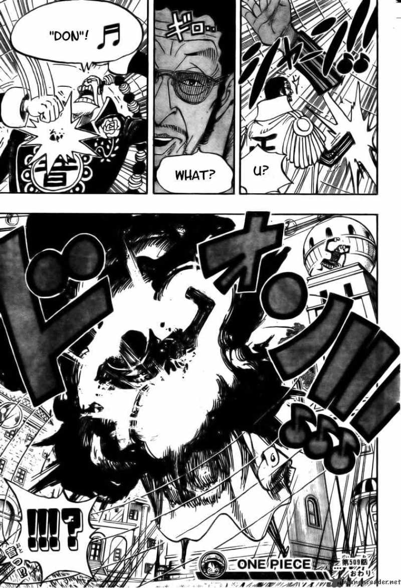 One Piece Chapter 509 — page 19