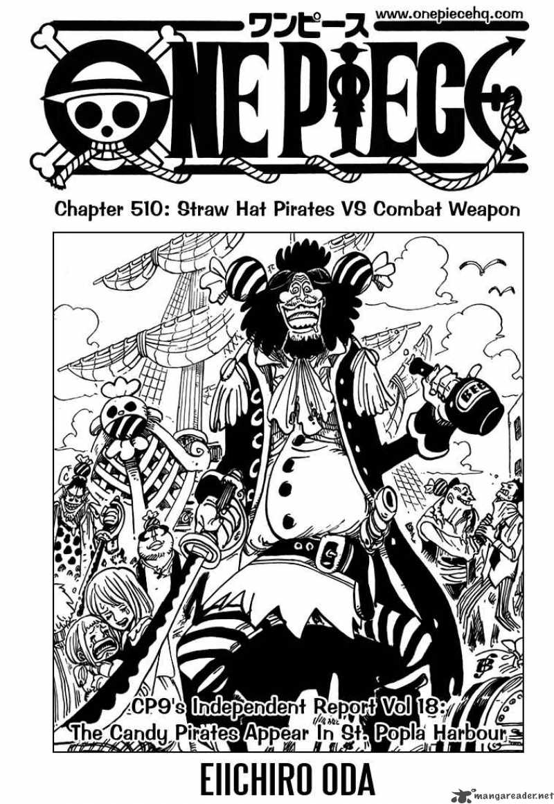 One Piece Chapter 510 — page 2