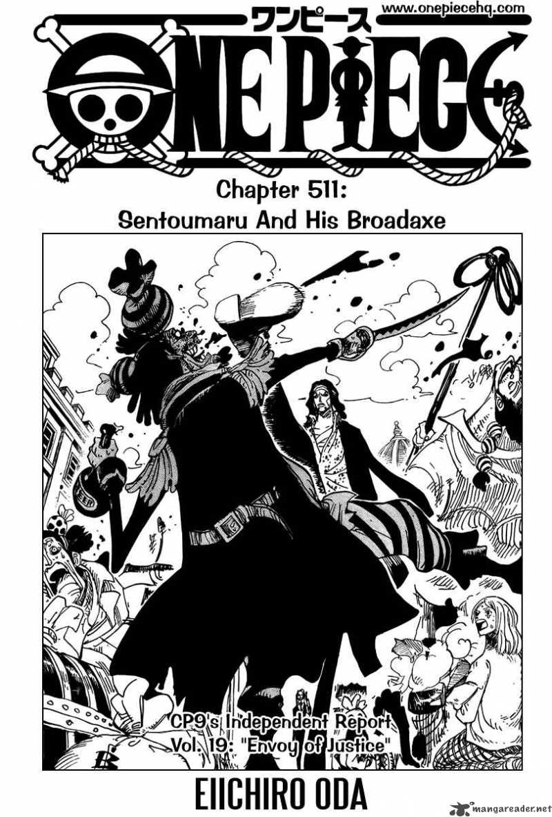 One Piece Chapter 511 — page 2