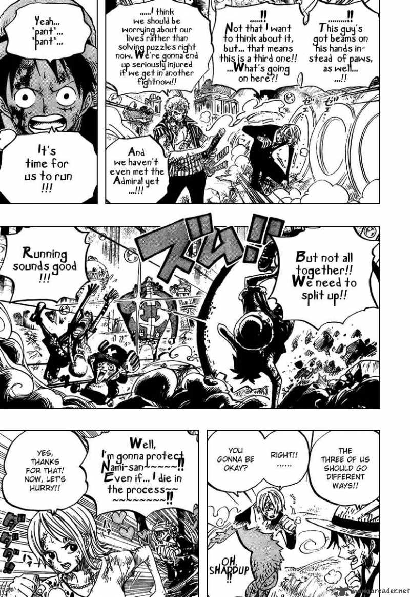 One Piece Chapter 511 — page 9