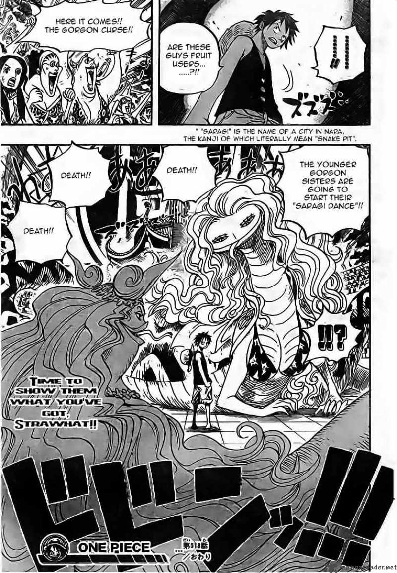 One Piece Chapter 518 — page 20