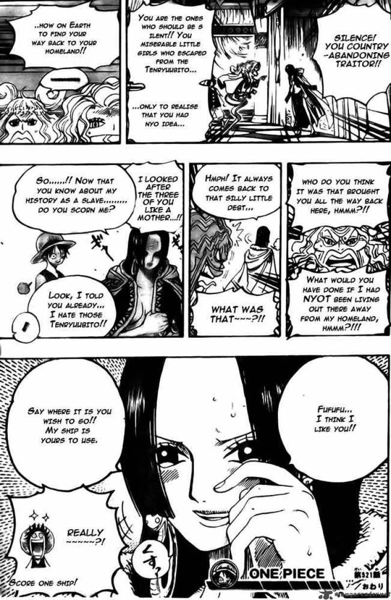 One Piece Chapter 521 — page 19