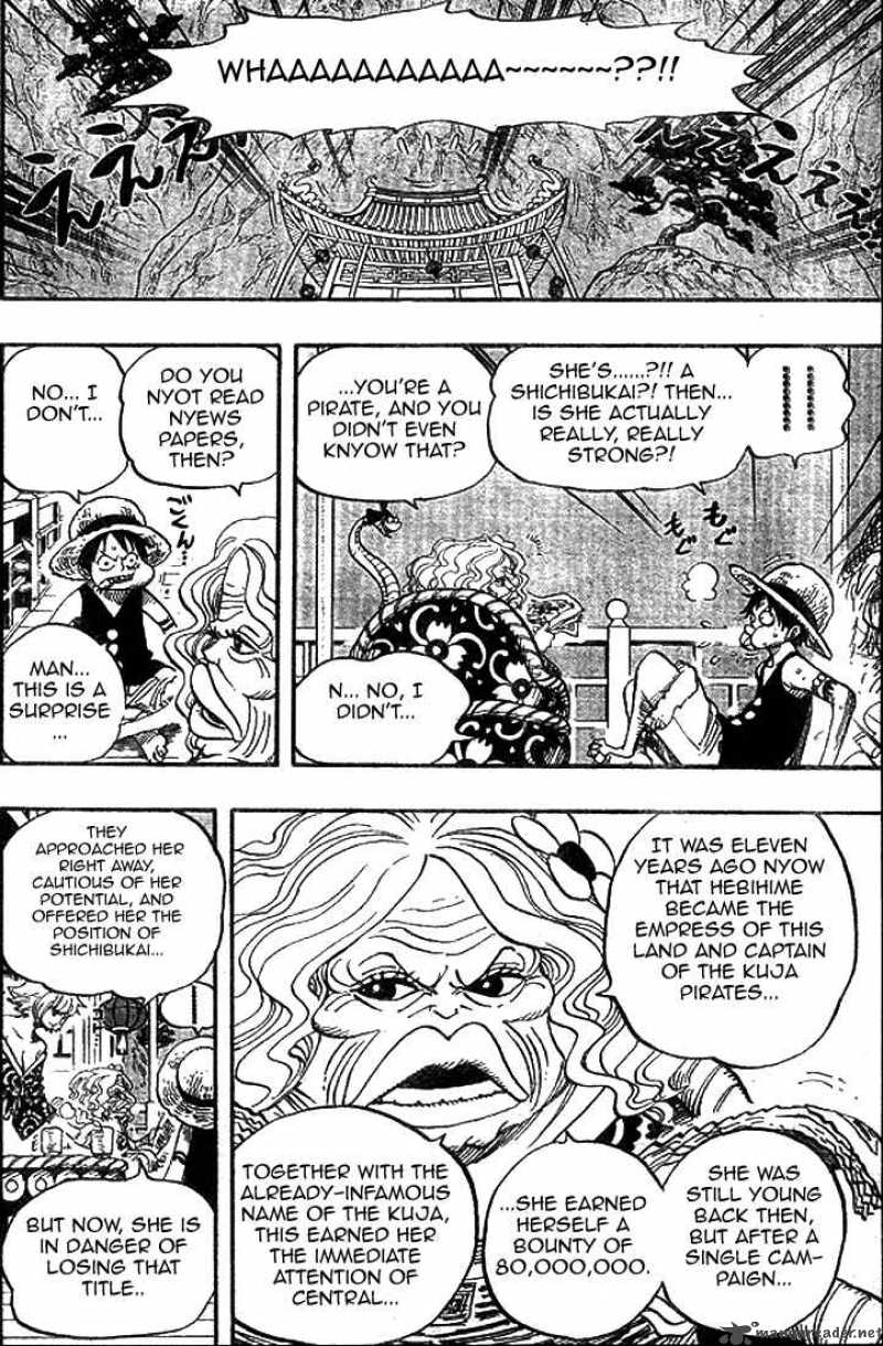 One Piece Chapter 522 — page 8
