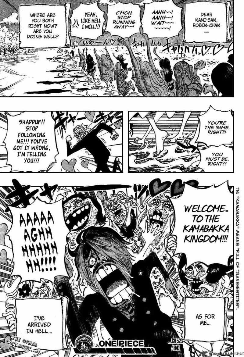 One Piece Chapter 523 — page 19