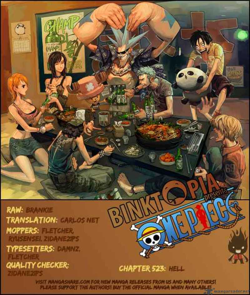 One Piece Chapter 523 — page 20
