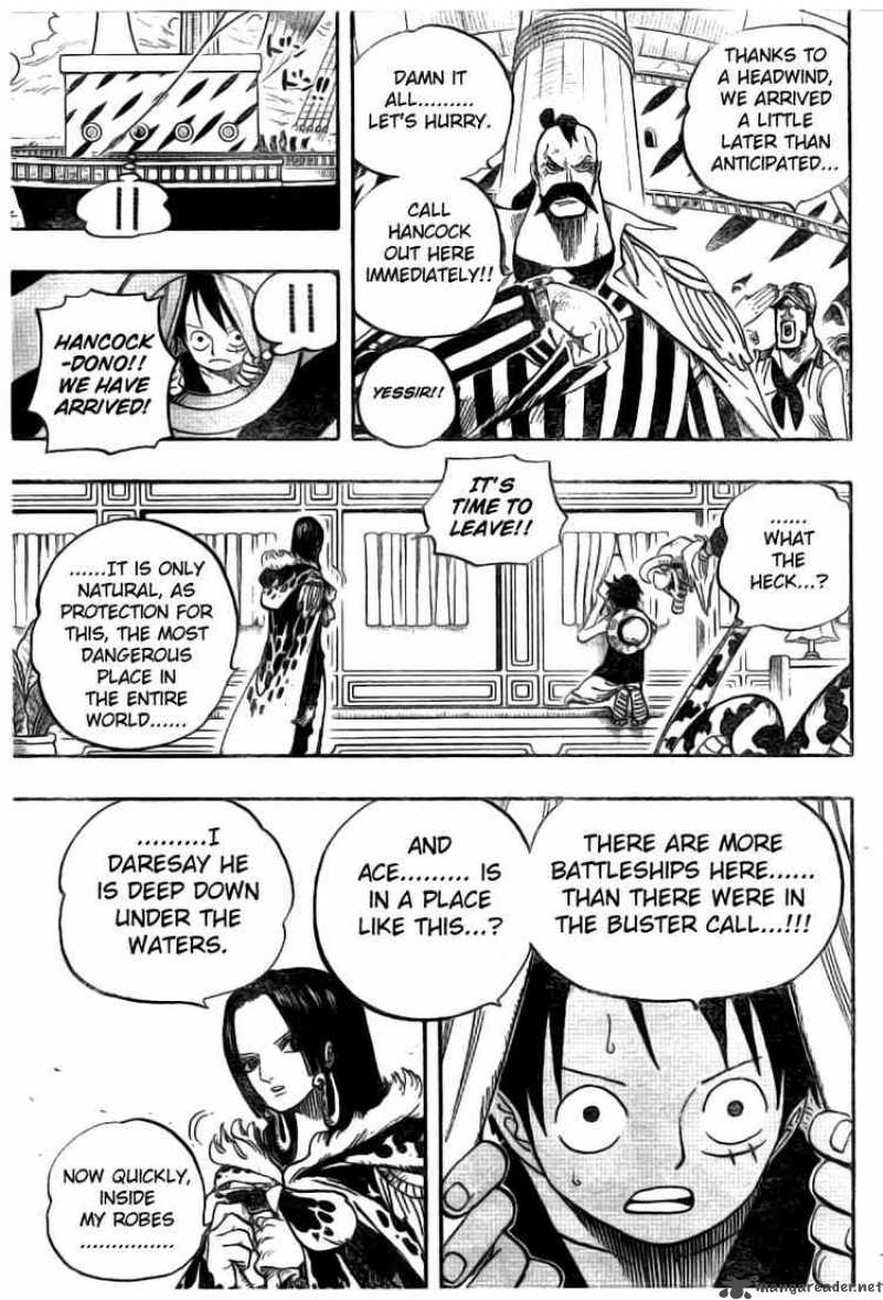 One Piece Chapter 525 — page 11