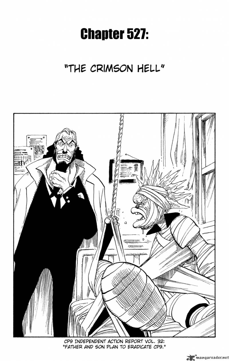 One Piece Chapter 527 — page 1