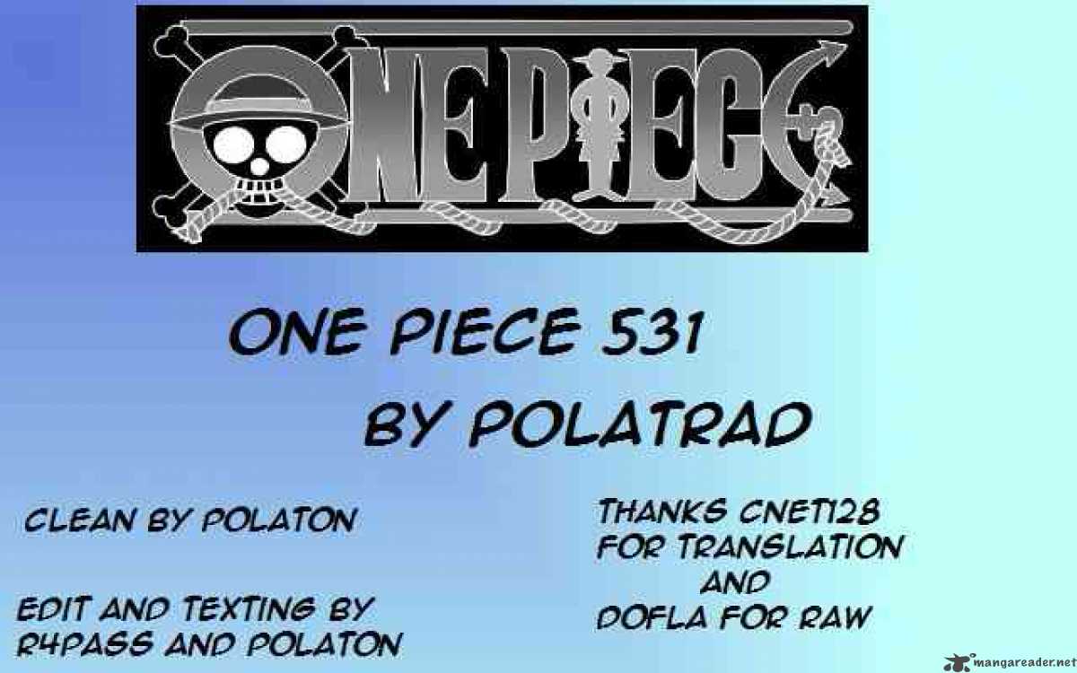 One Piece Chapter 531 — page 18