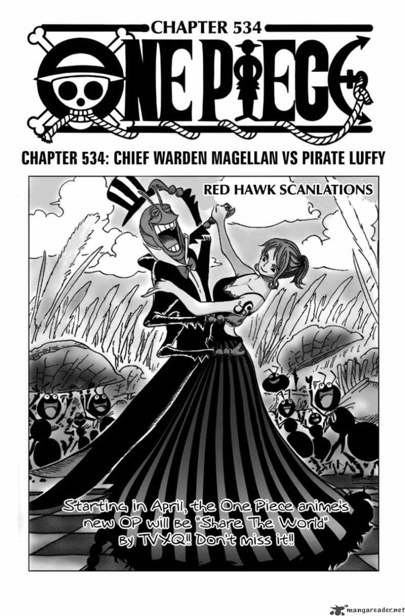 One Piece Chapter 534 — page 1