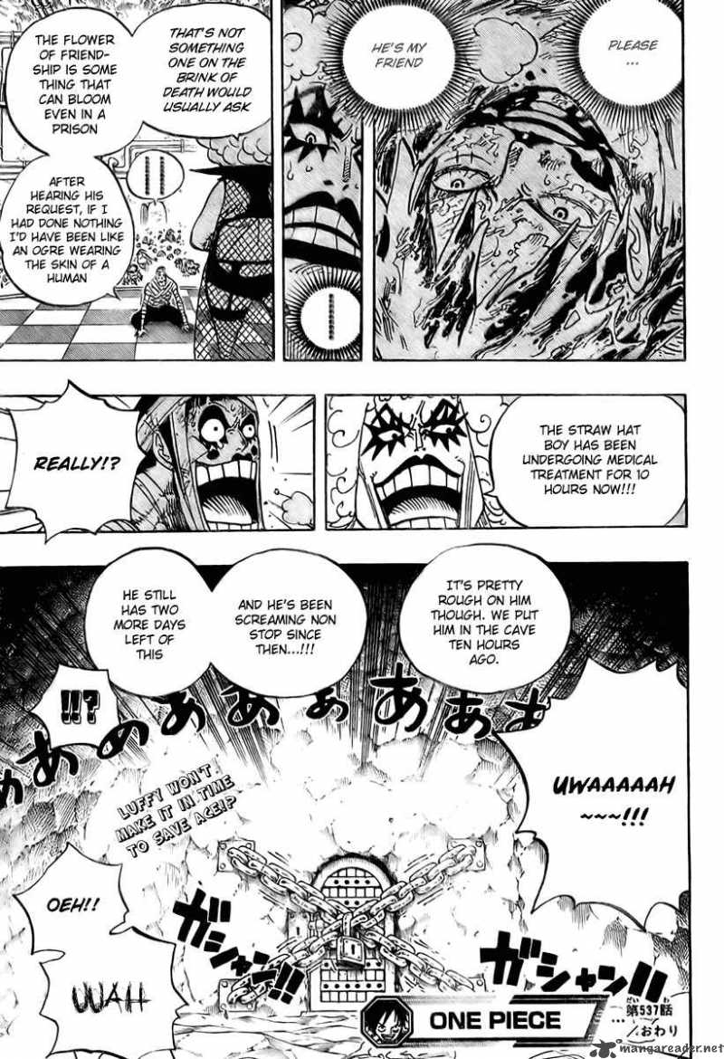 One Piece Chapter 537 — page 17