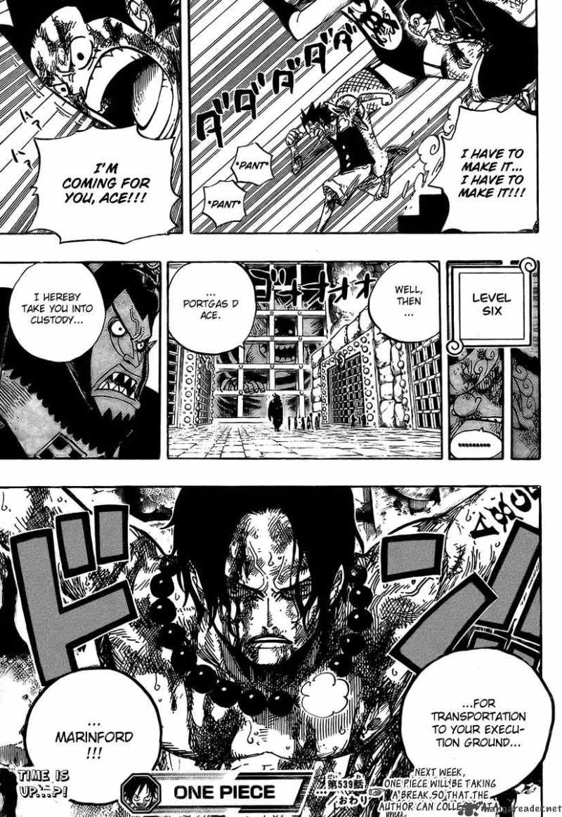 One Piece Chapter 539 — page 19