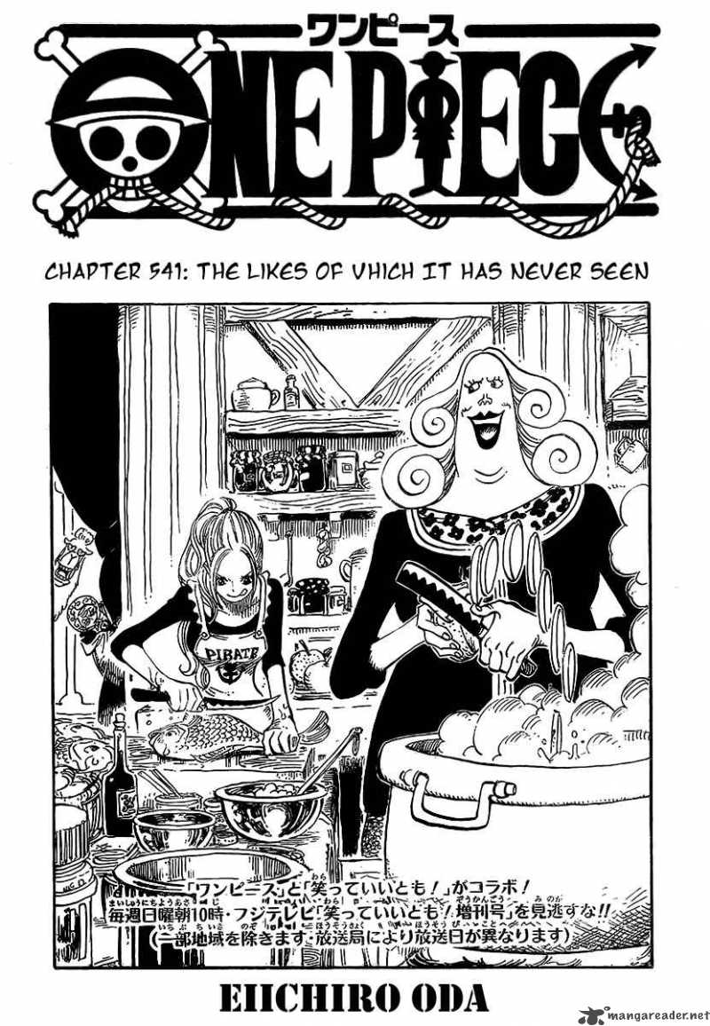 One Piece Chapter 541 — page 3