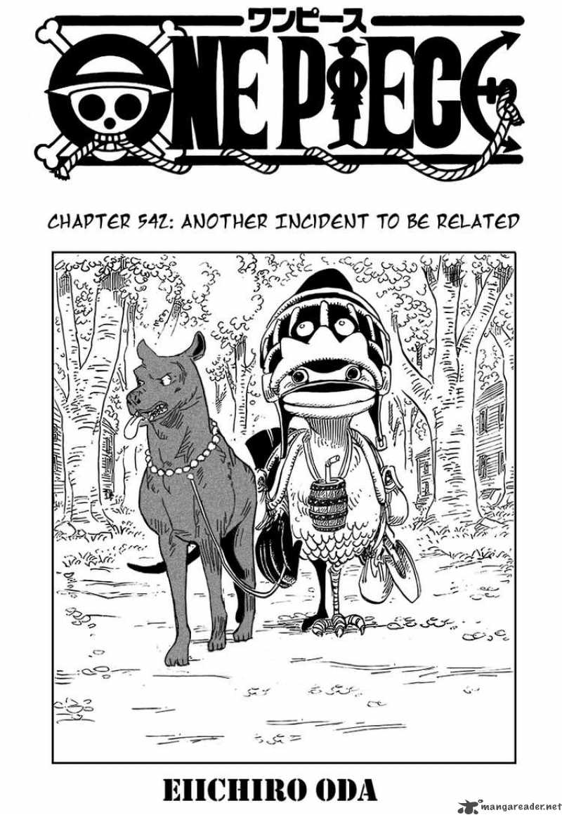 One Piece Chapter 542 — page 1