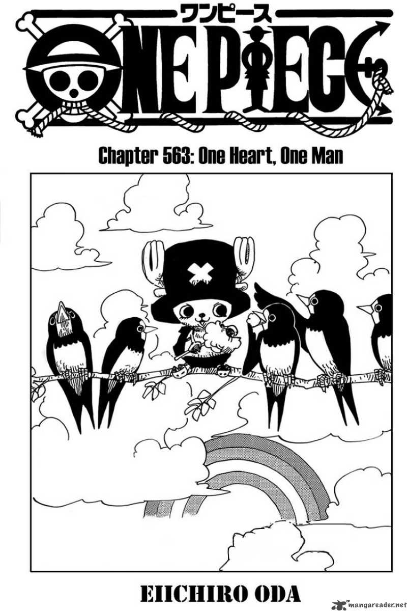 One Piece Chapter 563 — page 1