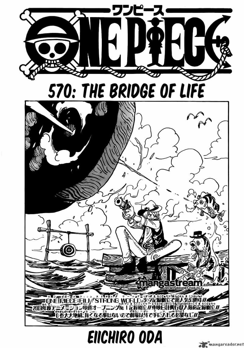 One Piece Chapter 570 — page 1