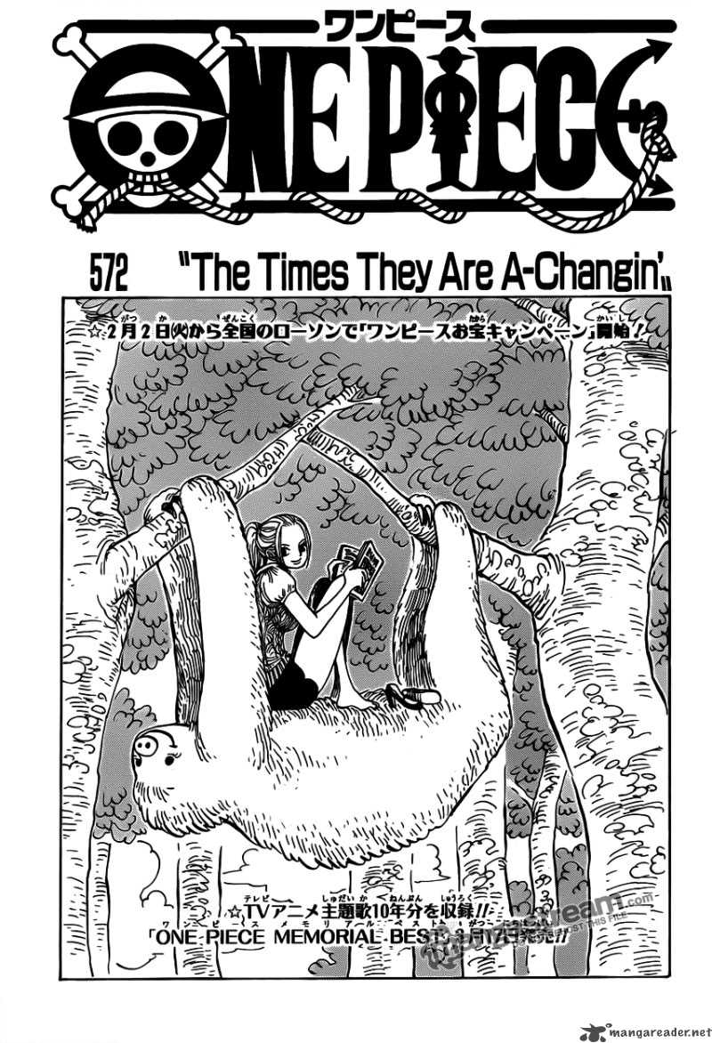 One Piece Chapter 572 — page 1