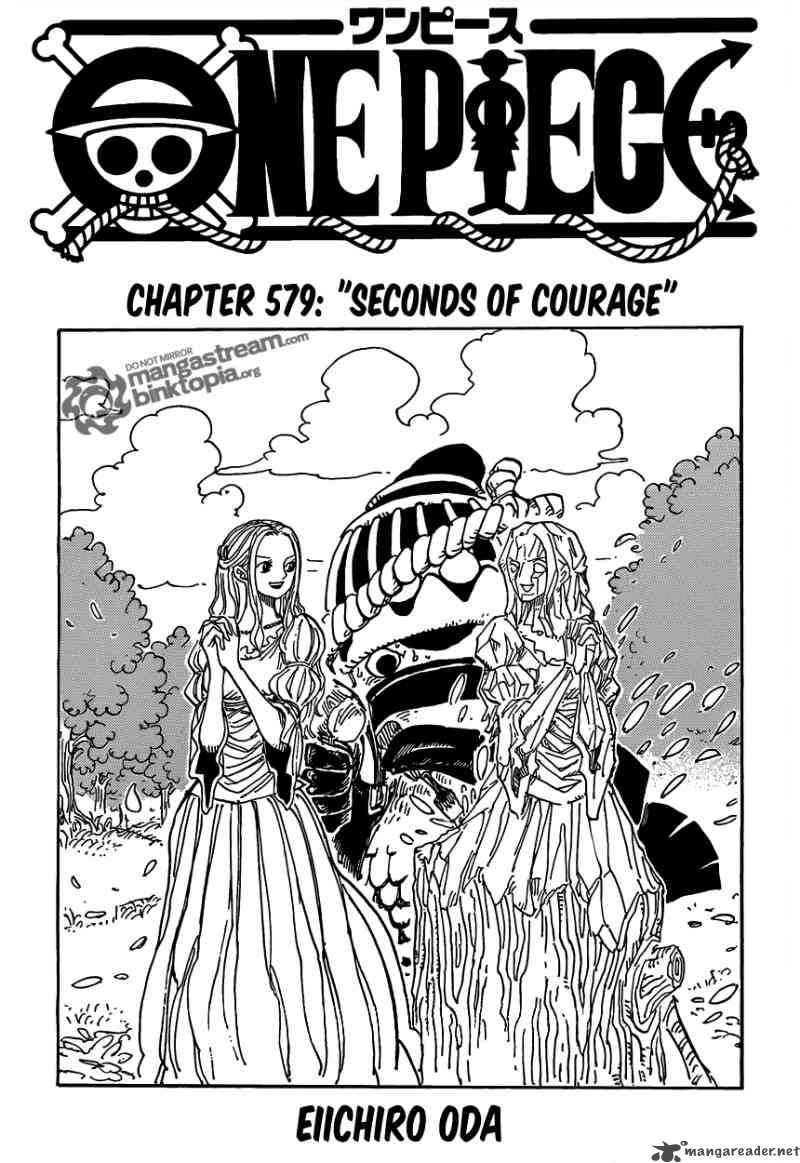 One Piece Chapter 579 — page 1