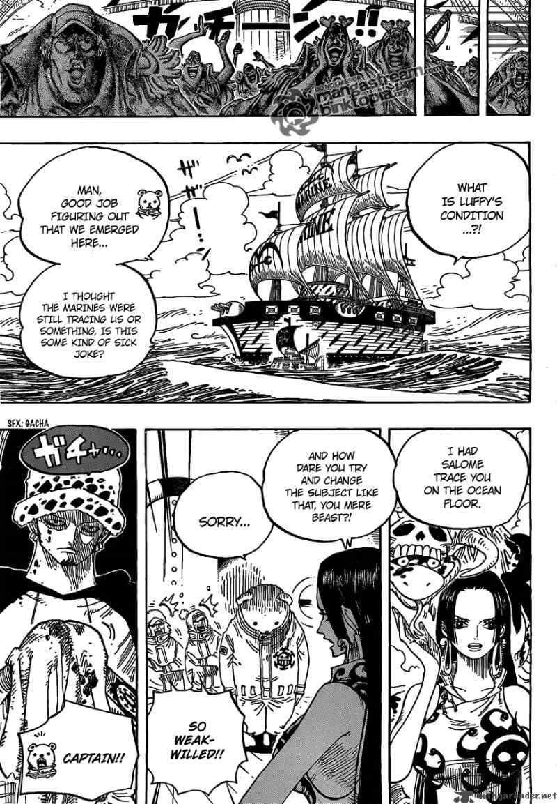One Piece Chapter 581 — page 9